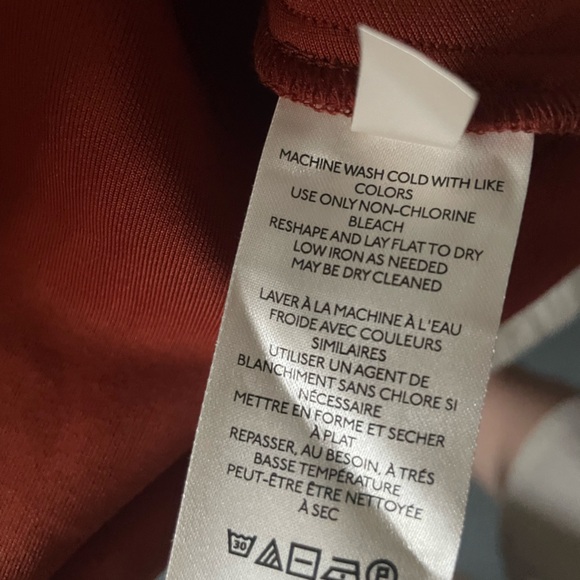 Anthropologie Maeve Contrast Red Skirt Set - Picture 7 of 10